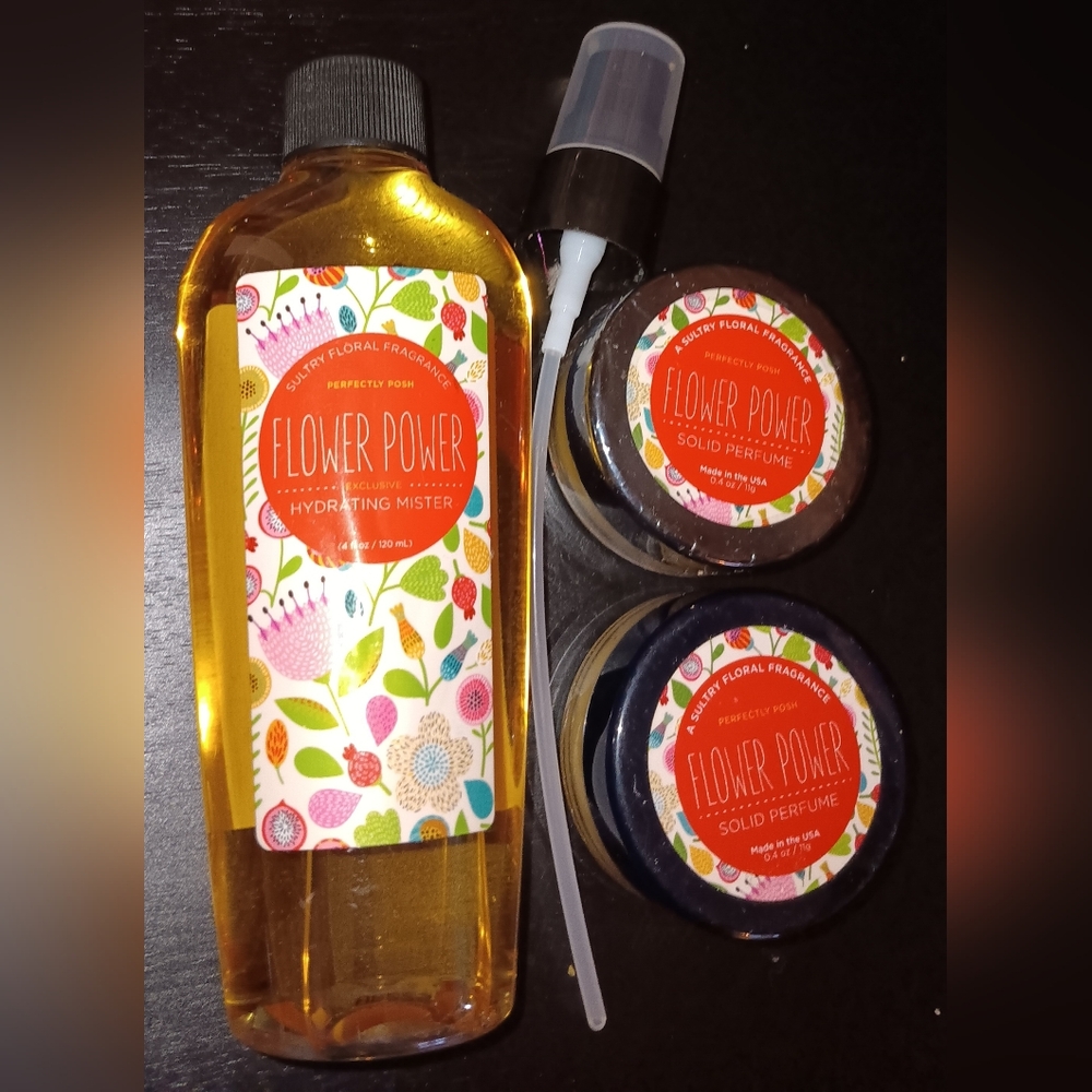 Perfectly Posh Flower Power fragrance bundle